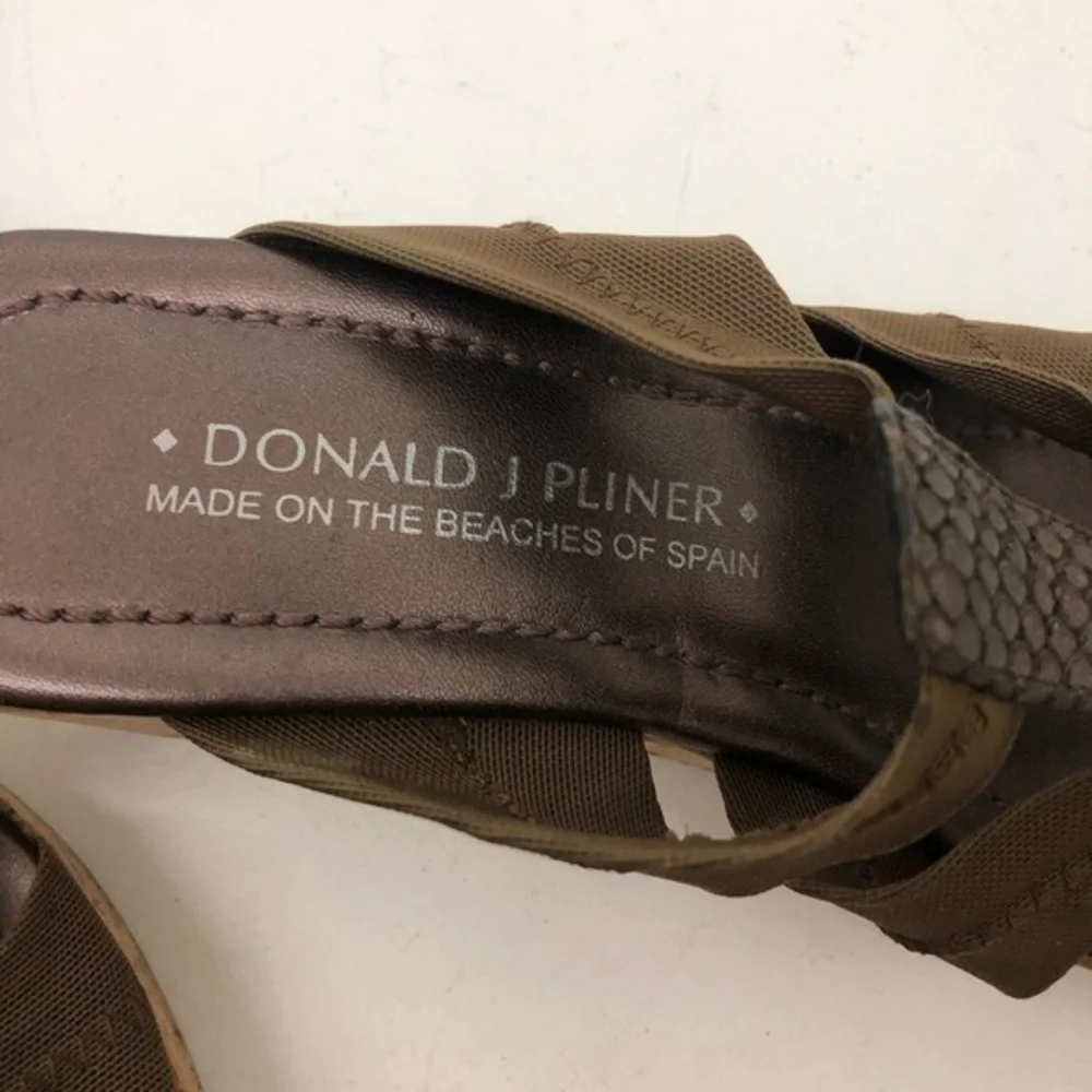 Donald J Pliner Clare cork platform slide sandals